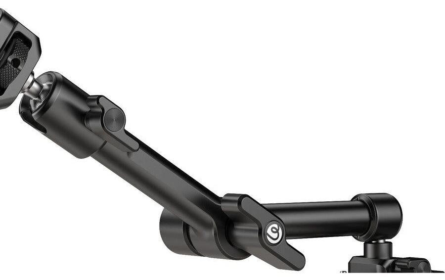 Ulanzi HD02 Magic-Arm Kit – 25 cm, mit Klammer – Schwarz