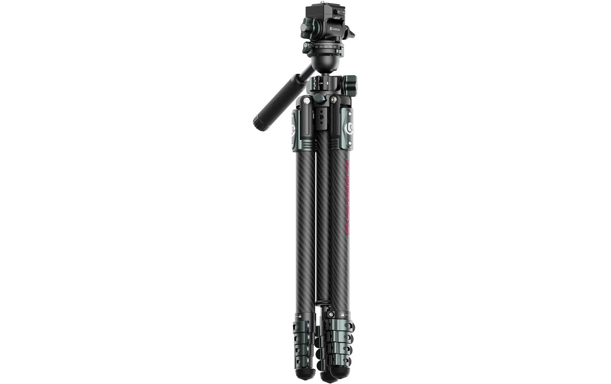 Ulanzi JJ06 Stativ – Kugelkopf, Traglast 5 kg, bis 187 cm, 1/4" Gewinde – Schwarz