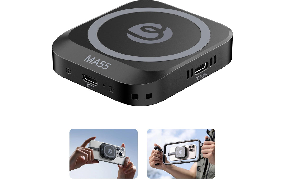 Ulanzi MA55 – Spezial-Zubehör – Tragbares SSD-Case für iPhone (MagSafe)