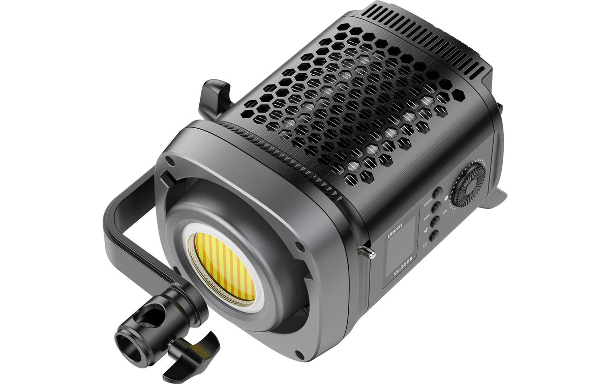 Ulanzi VL200Bi COB-Videolicht – 200 W, 2700–6500 K, 48300 Lux, V-Mount, RGB, App