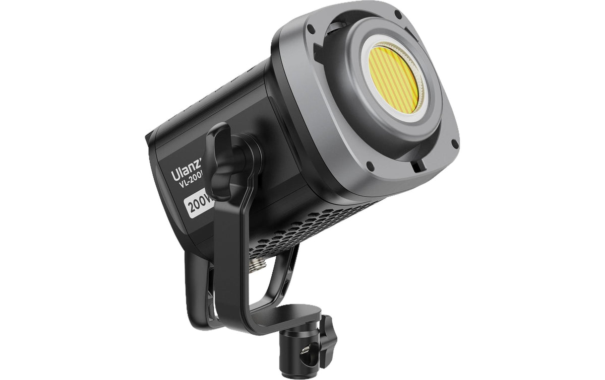 Ulanzi VL200Bi COB-Videolicht – 200 W, 2700–6500 K, 48300 Lux, V-Mount, RGB, App