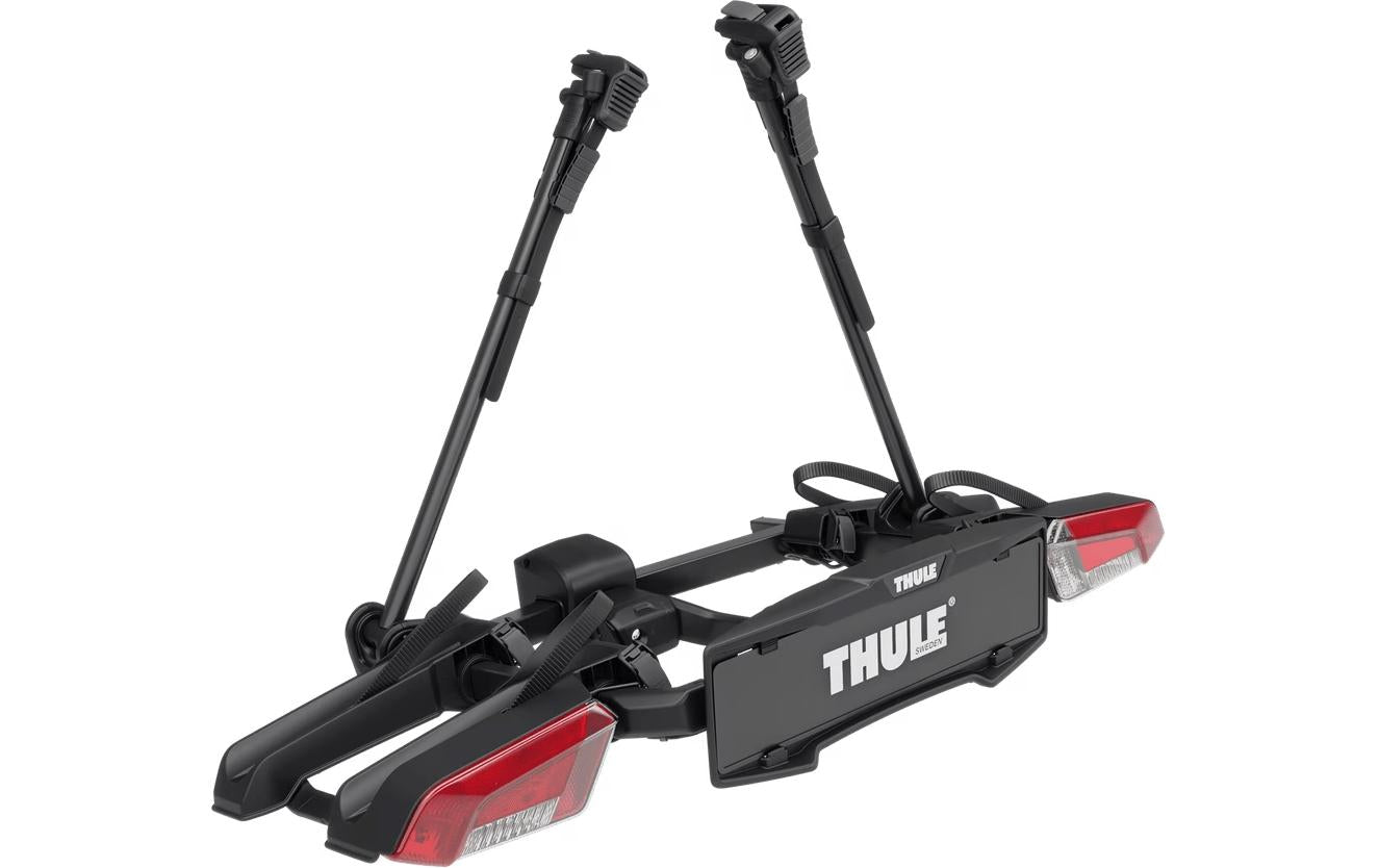 Thule Fahrradträger – für Anhängerkupplung, 2 Fahrräder, max. Tragkraft 50 kg – schwarz