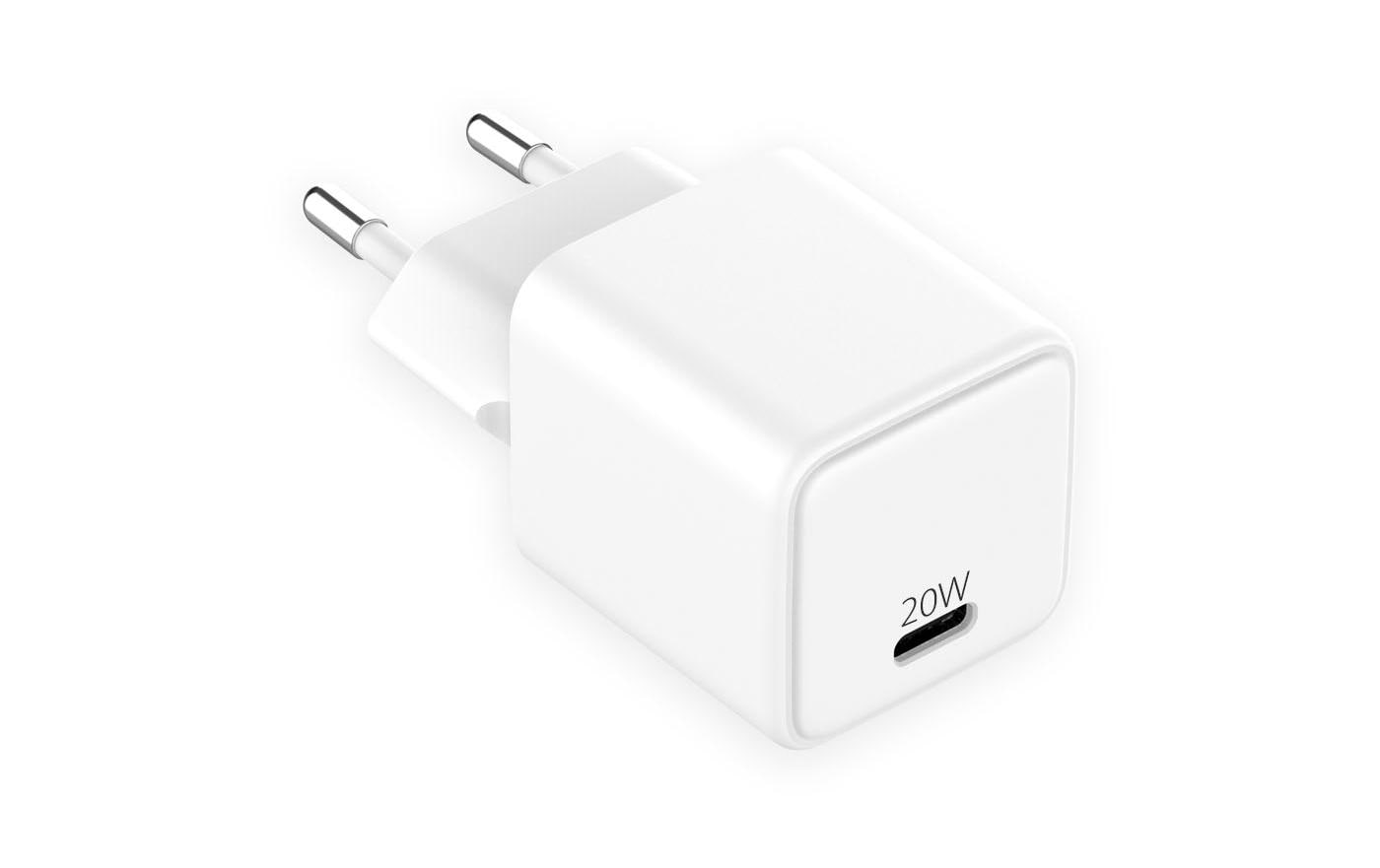 Lmp USB-Ladegerät 20 W – USB-C×1, PD, QC 3.0, GaN – Weiss