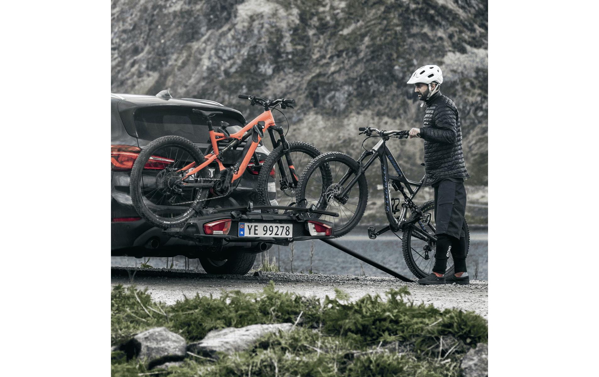 Thule Laderampe – für VeloSpace 3 – max. Tragkraft 15 kg – schwarz, Kunststoff