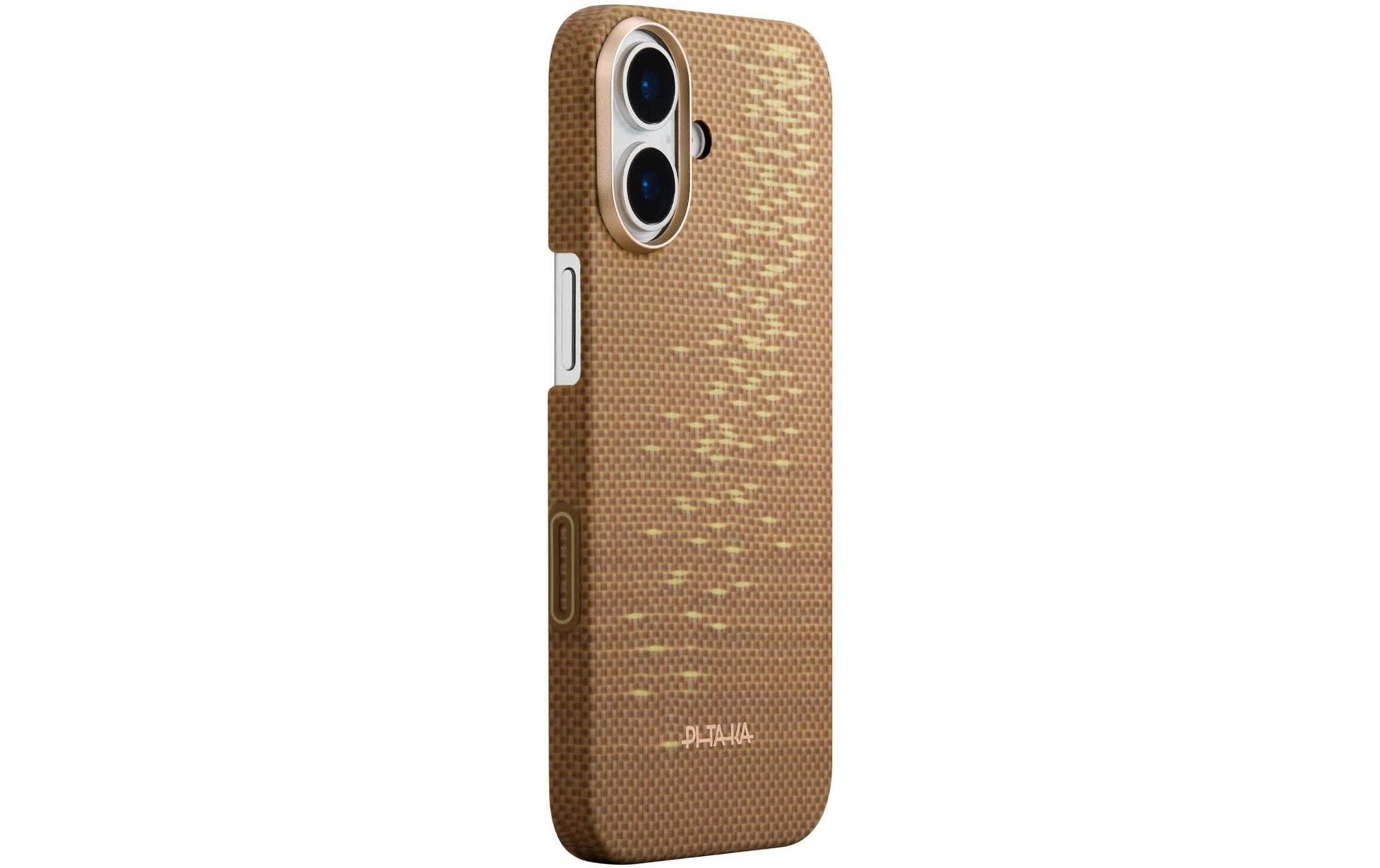 Pitaka Aramid Case Ultra-Slim Backcover – für Apple iPhone 17, MagSafe, Aramid, Gold