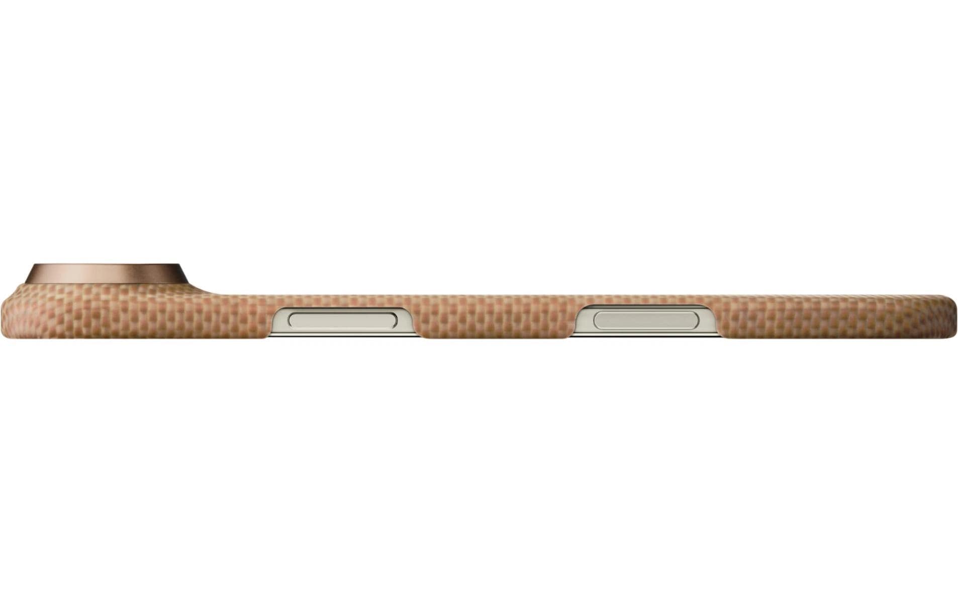 Pitaka Aramid Case Ultra-Slim Backcover – für Apple iPhone 17, MagSafe, Aramid, Gold