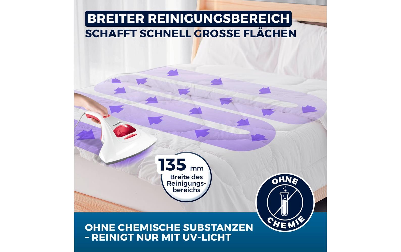 Cleanmaxx Waschsauger Matratzenreiniger – 300 W, 0,25/0,25 l