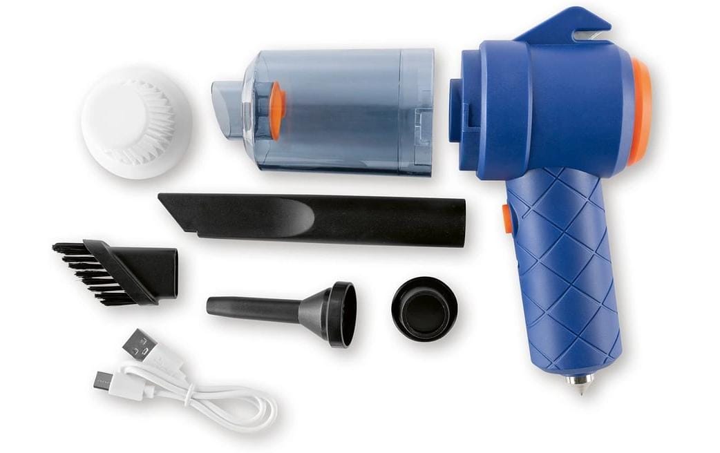 Cleanmaxx Akku-Handstaubsauger Auto – 0,10 l, 3,7 V, 10 min