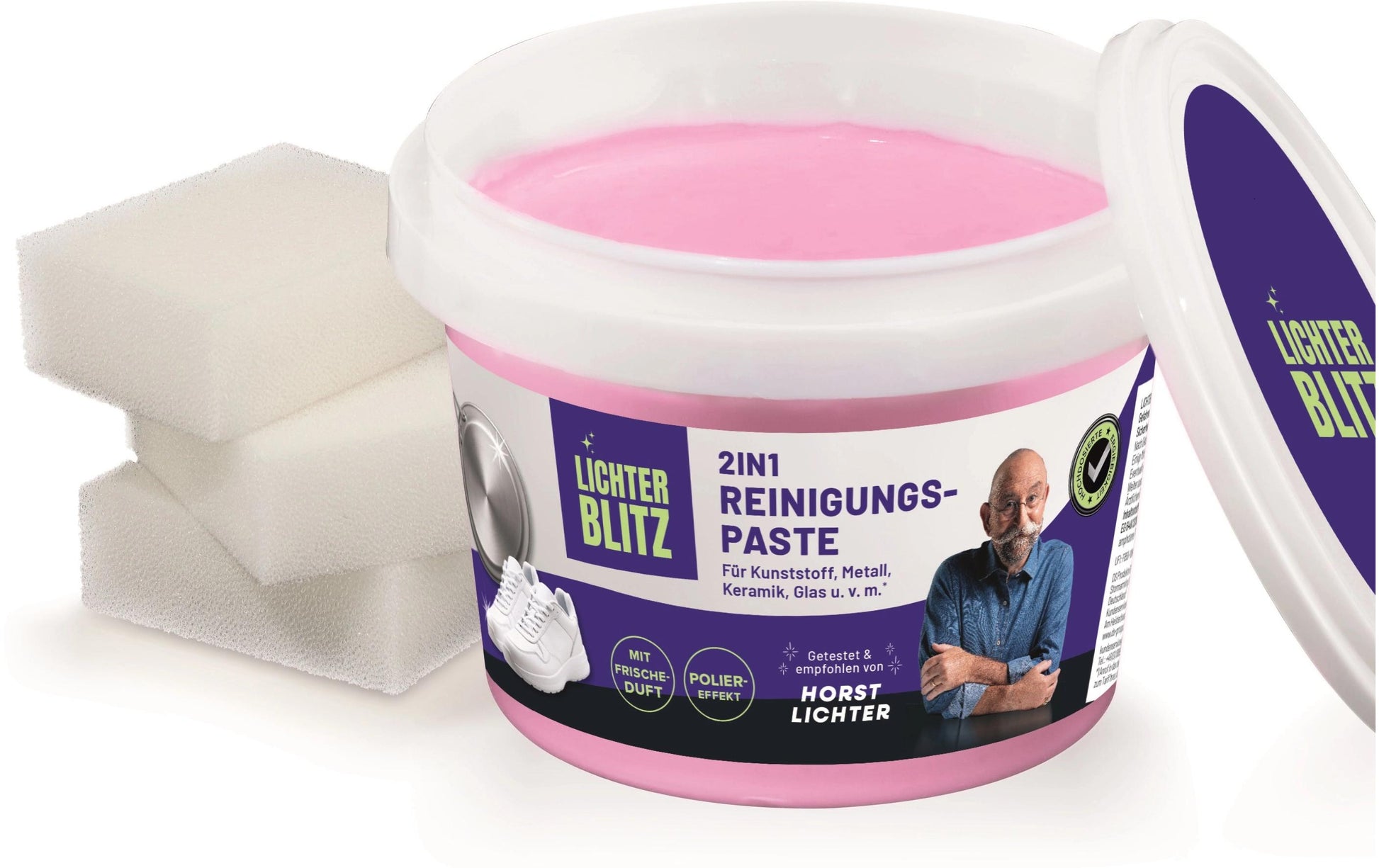 Lichterblitz Allzweckreiniger – Rosa, Creme – 850 g