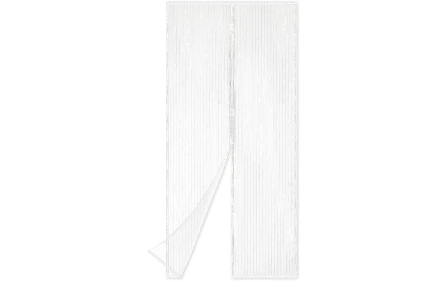 EASYmaxx Magic Klick Fliegengitter Tür – 100 × 210 cm – weiss – für Türen