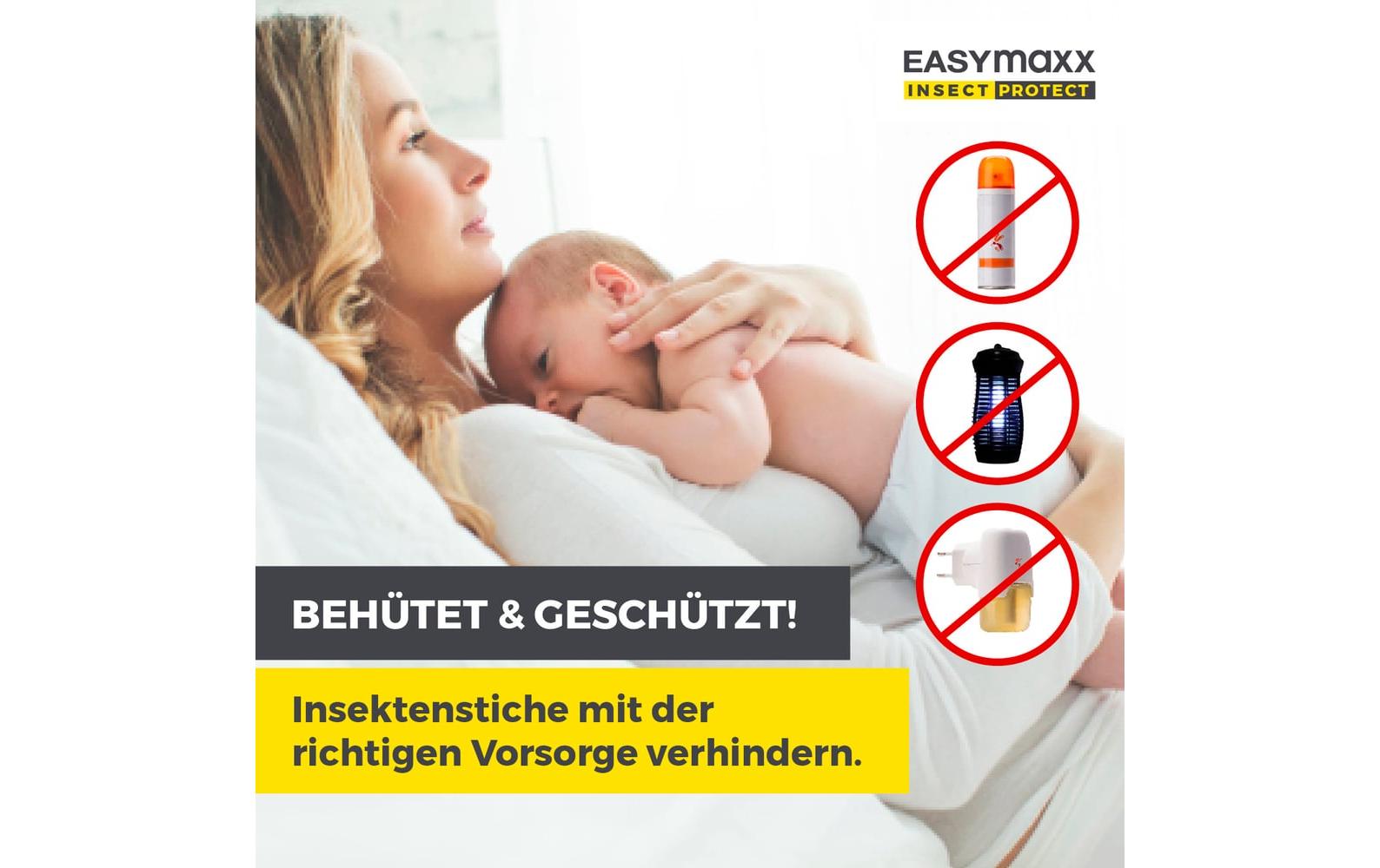 EASYmaxx Magic Klick Fliegengitter Tür – 100 × 210 cm – weiss – für Türen