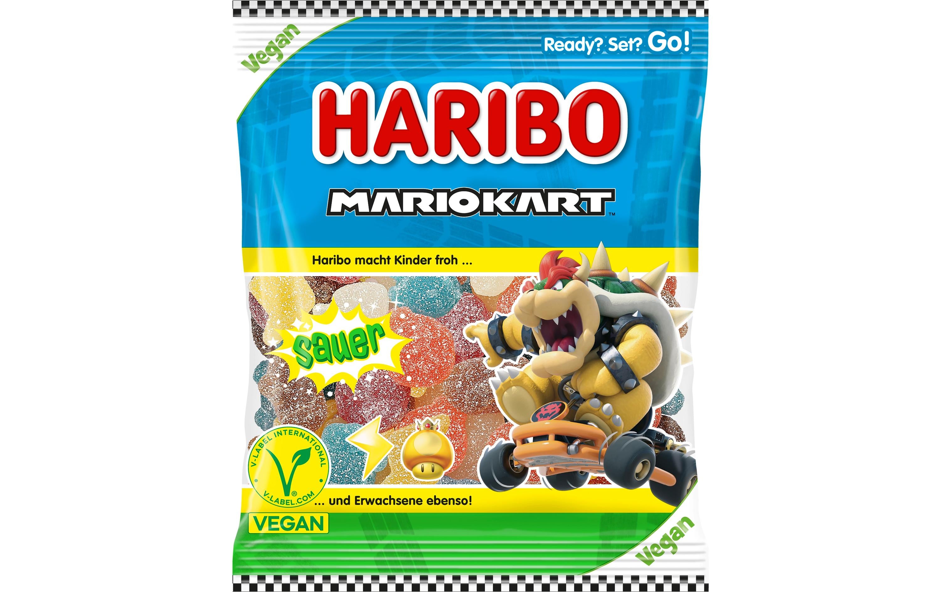 Haribo Mario Kart Fruchtgummi – Sauer – 160 g