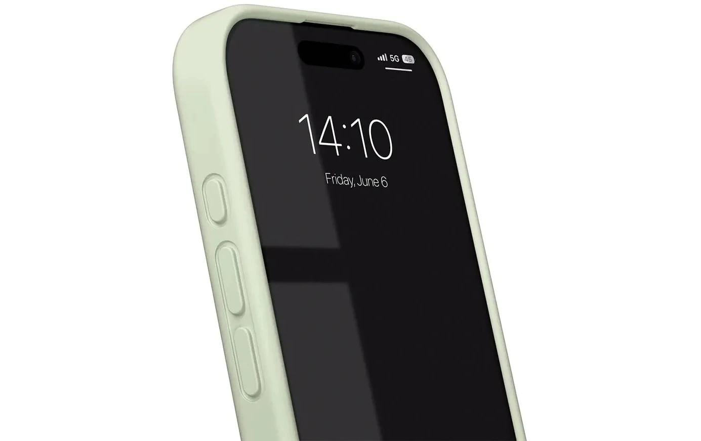 iDeal of Sweden Backcover – für Apple iPhone 16 Pro – MagSafe, Silikon, Salbei