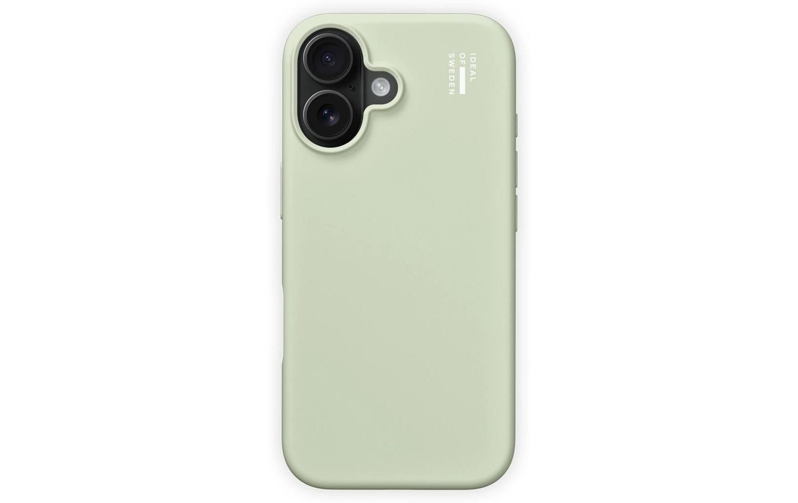iDeal of Sweden IDOS Silikonhülle – Rückcover – für Apple iPhone 17 – MagSafe, Silikon, Salbeigrün