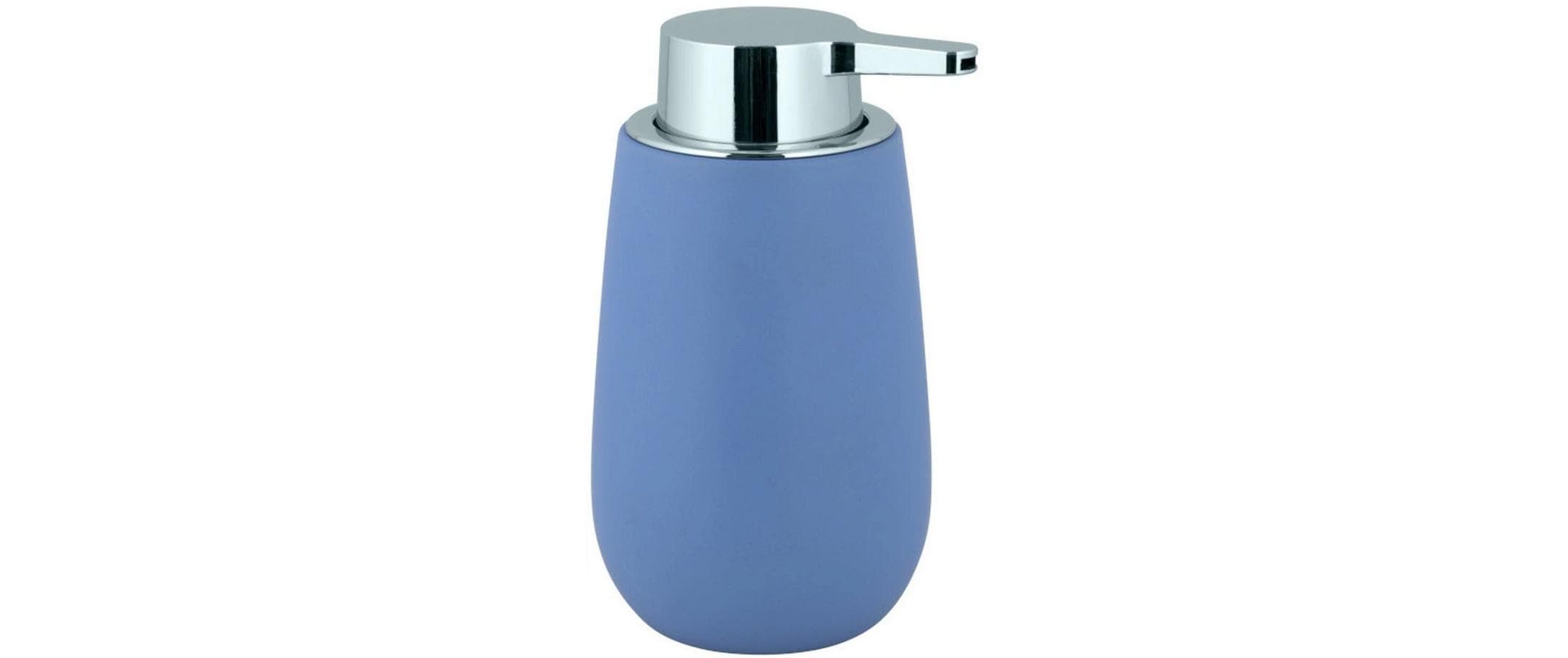 Wenko Badi Seifenspender – Keramik, Himmelblau, 320 ml