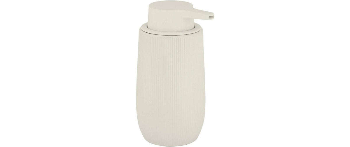 Wenko Fablo Seifenspender – Keramik, Beige, 300 ml