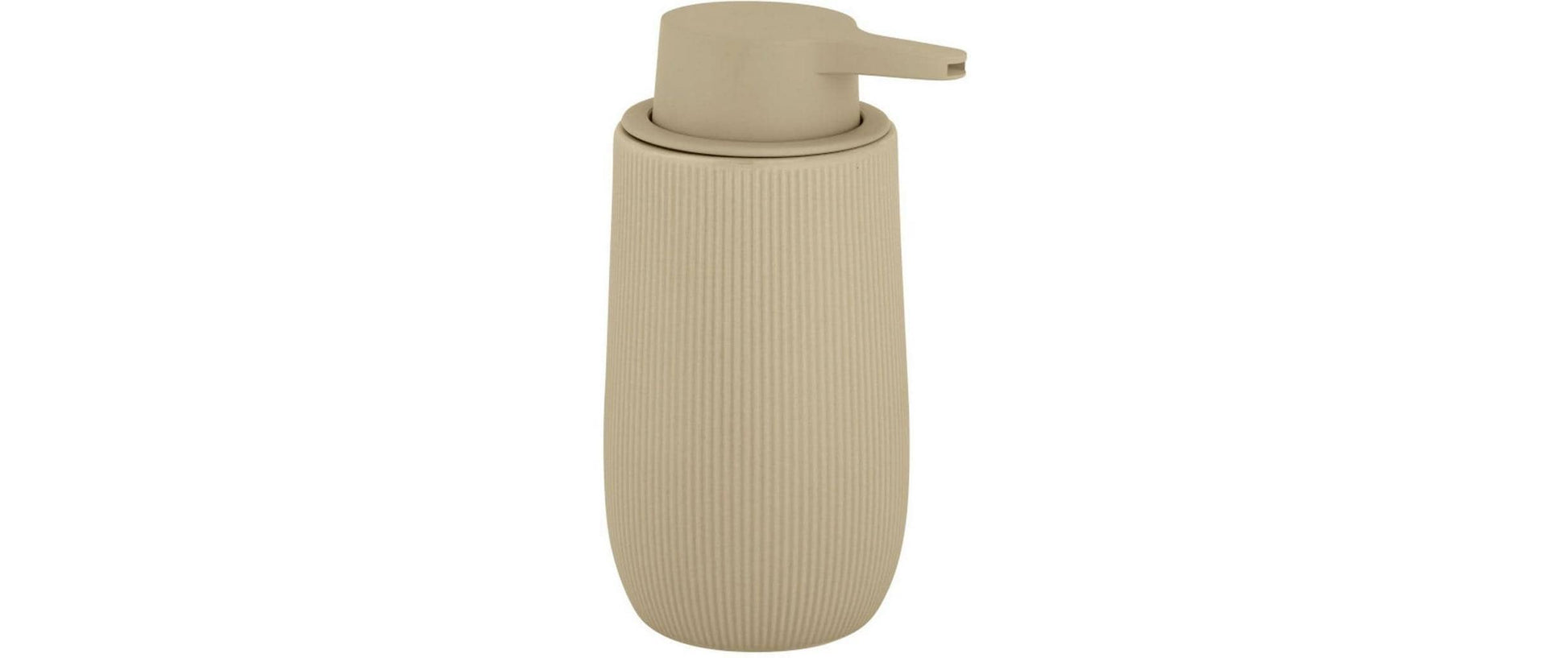 Wenko Fablo Seifenspender – Keramik, Beige, 300 ml