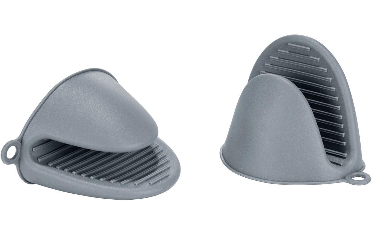 Wenko Topfhandschuhe 11 × 7,5 × 8 cm, Silikon, Grau