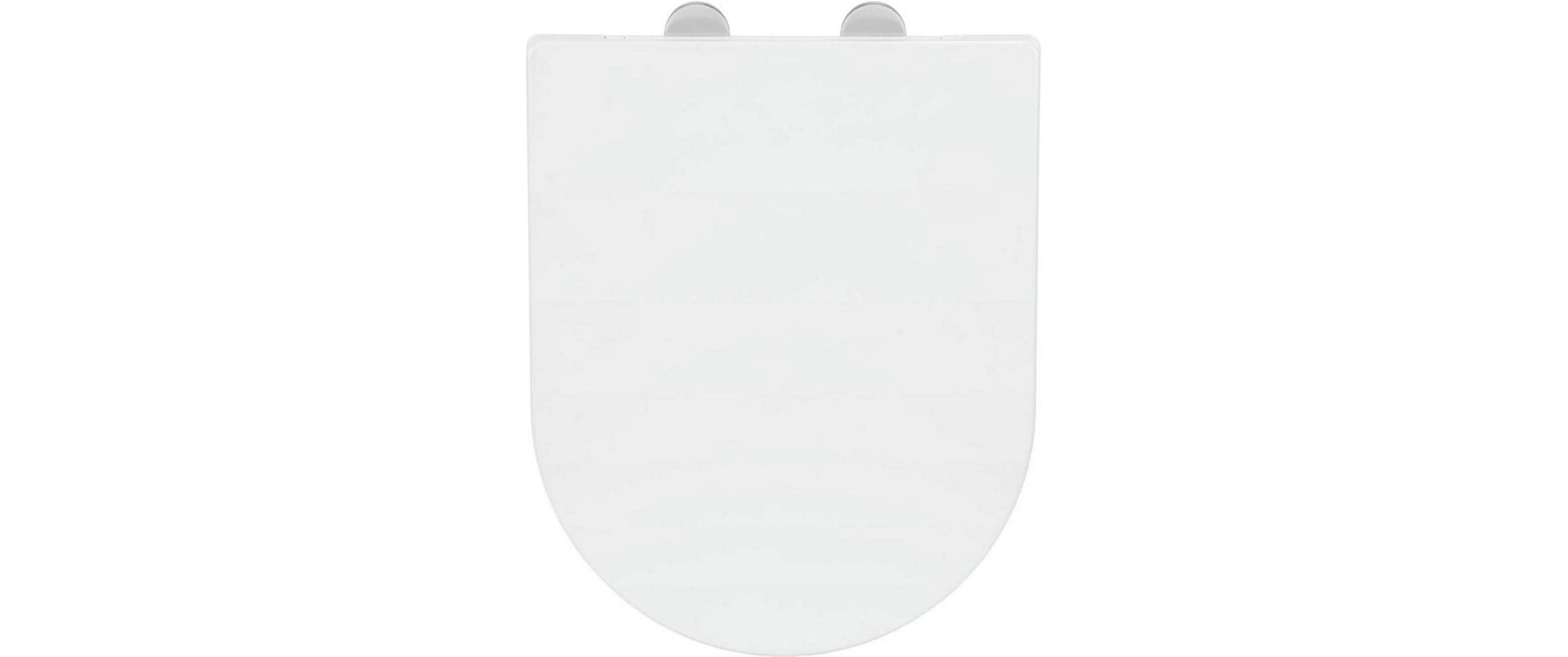 Wenko Lagor – WC-Sitz – Weiss, 36 × 44 cm