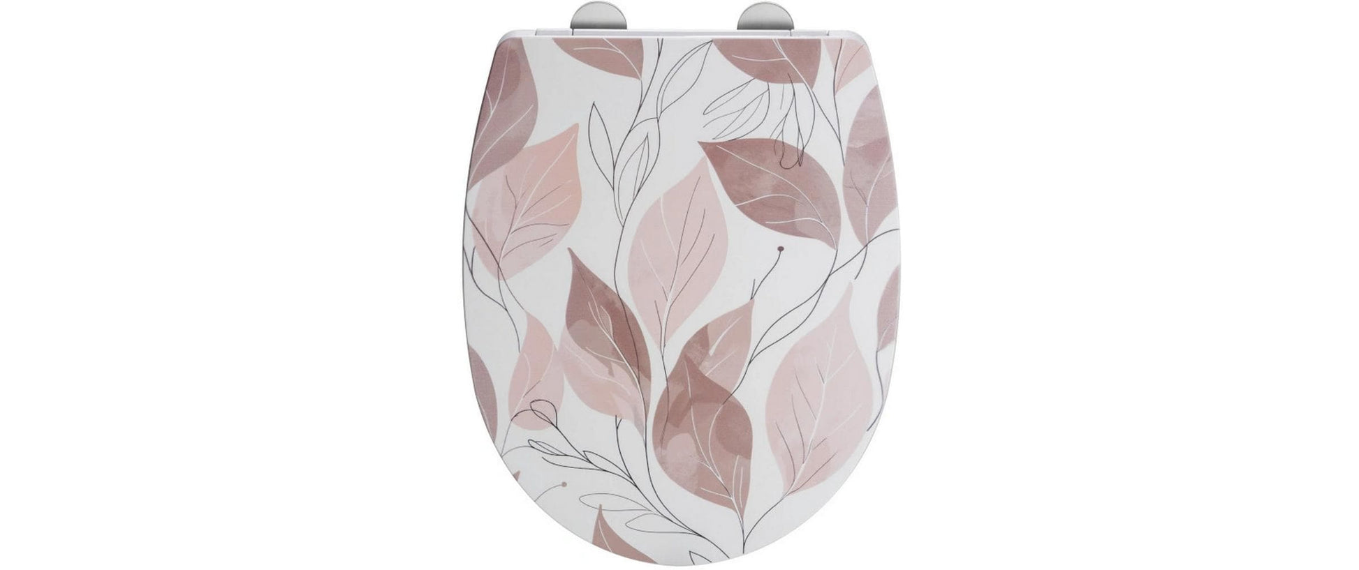 Wenko Pula – WC-Sitz – Thermoplast, beige, Easy Close, belastbar bis 350 kg, 36 × 44 cm
