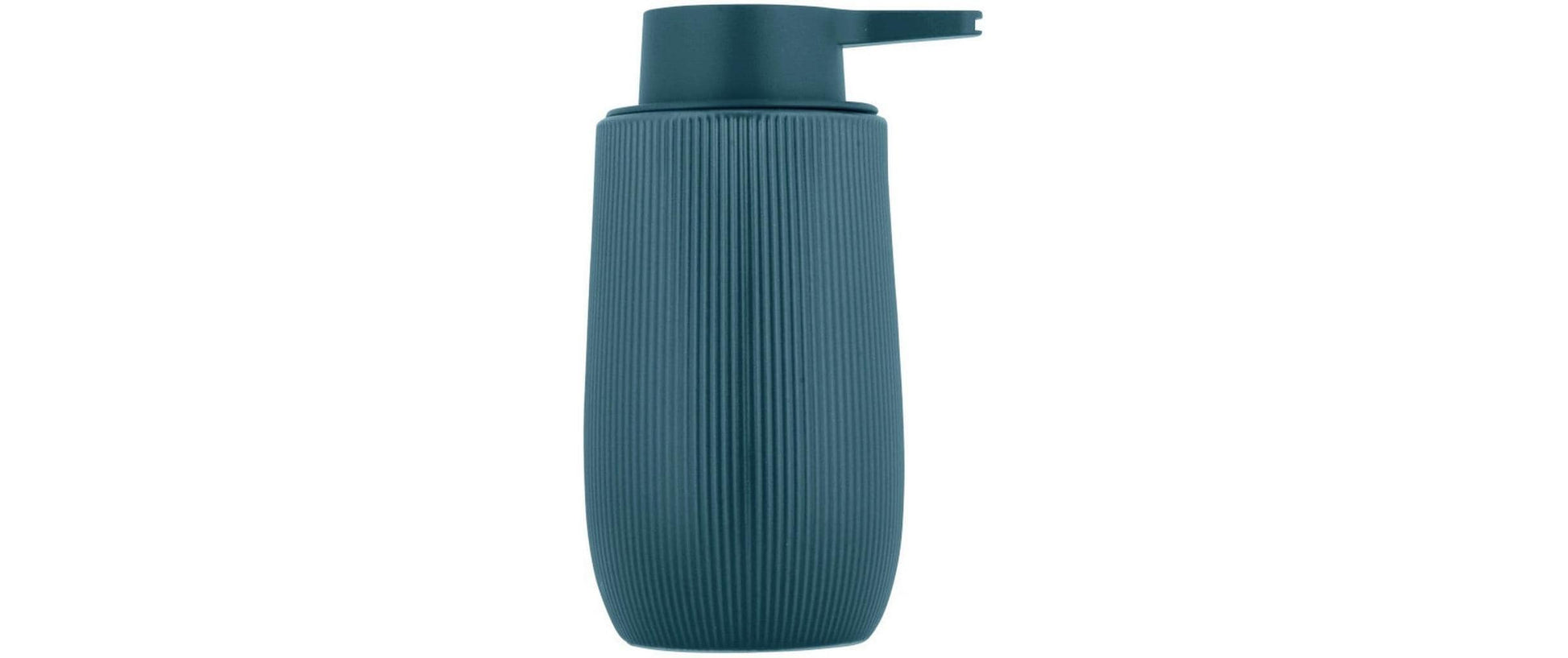 Wenko Fablo Seifenspender – Keramik, Petrol, 300 ml