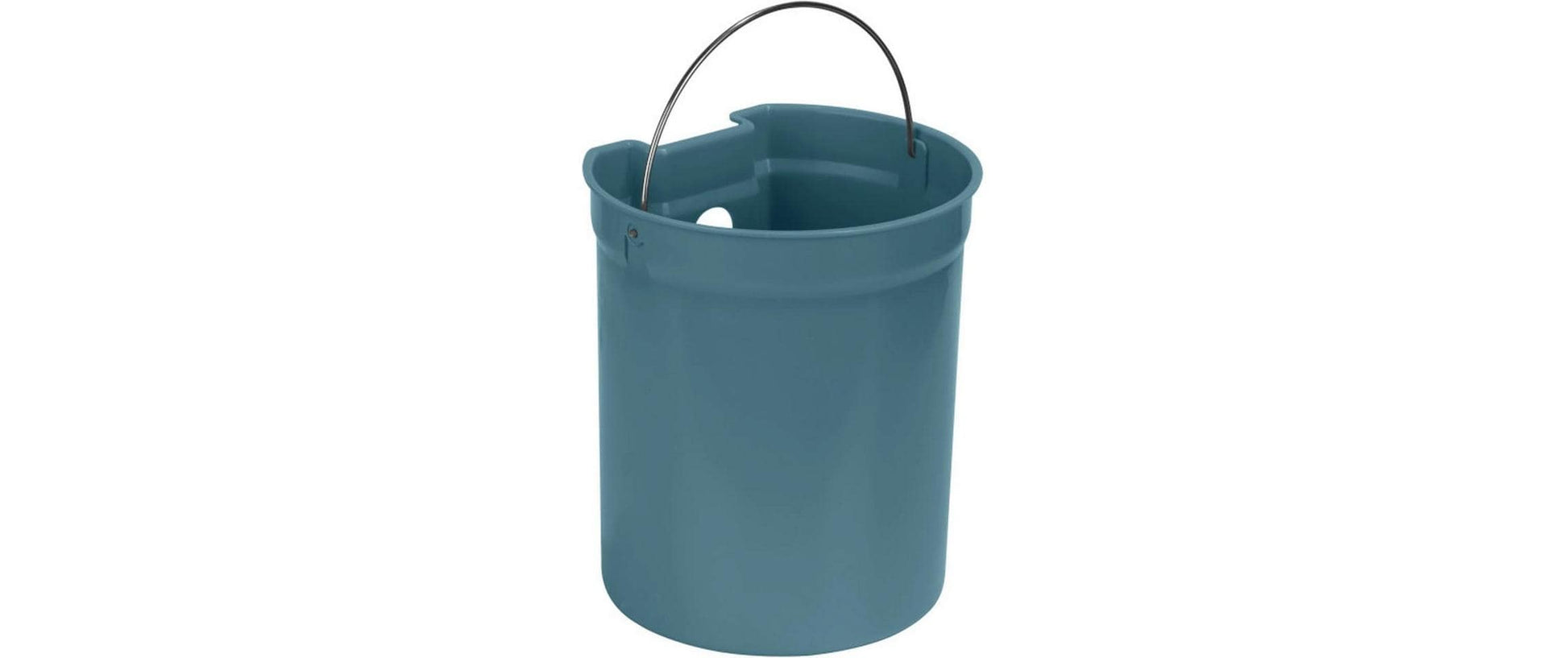 Wenko Kosmetikeimer Fablo – 5 l – Keramik, rund – Petrol