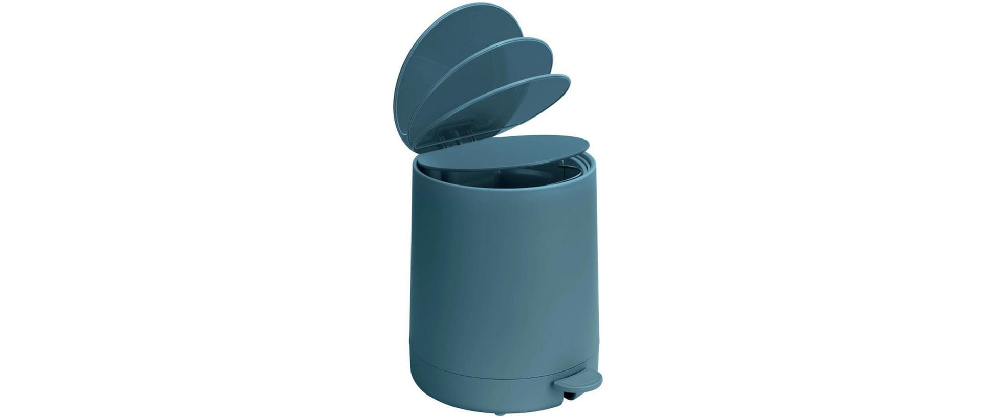 Wenko Kosmetikeimer Fablo – 5 l – Keramik, rund – Petrol