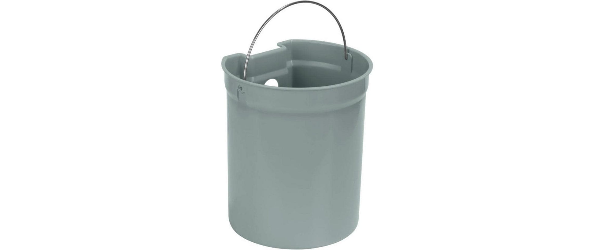 Wenko Kosmetikeimer Fablo – 5 l – Keramik, rund – blau