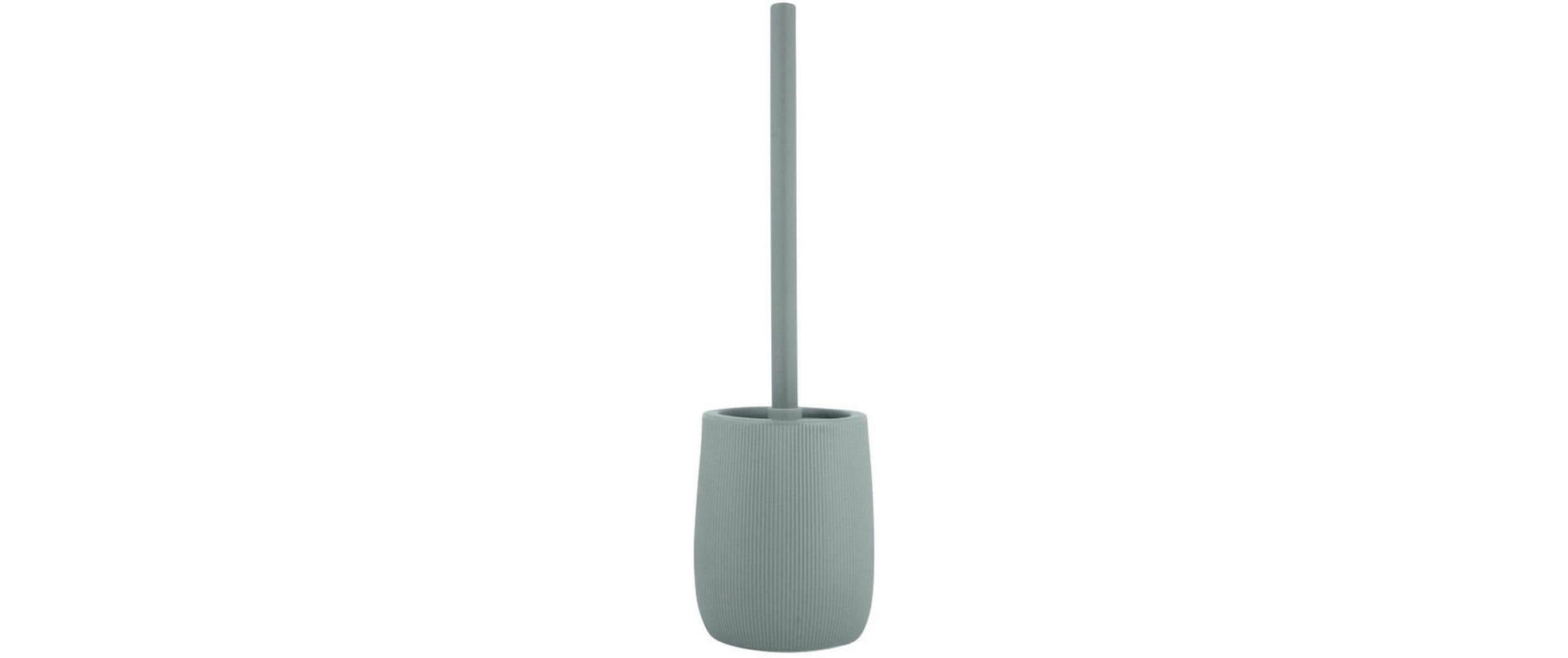 Wenko Fablo – WC-Bürstenset – Keramik, Blau, H 39,5 cm, Ø 12 cm