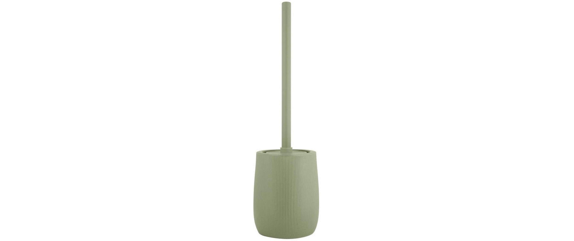 Wenko Fablo – WC-Bürstenset – Keramik, Grün, H 39,5 cm, Ø 12 cm
