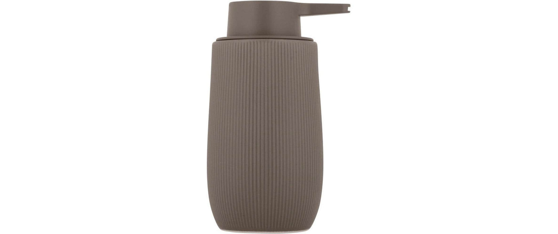 Wenko Seifenspender – Keramik, Taupe, 300 ml