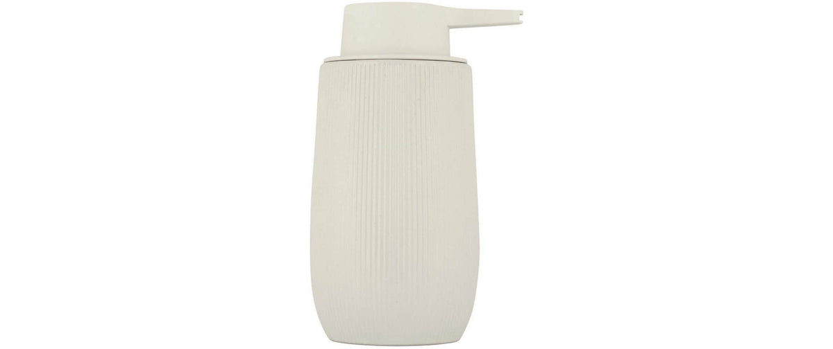 Wenko Fablo Seifenspender – Keramik, Beige, 300 ml