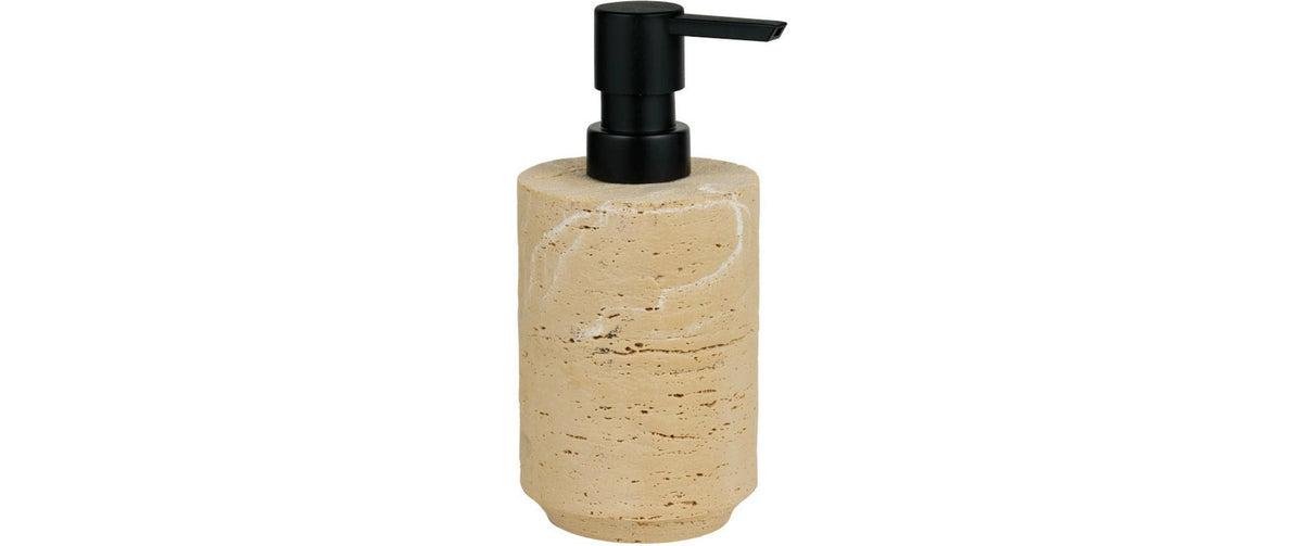 Wenko Seifenspender – Polyresin, Beige, 350 ml