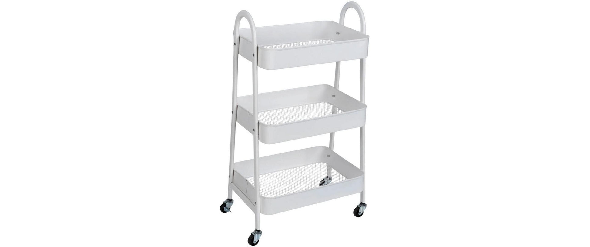 Wenko Torriana Garderobenständer – Metall – Weiss – 790 mm