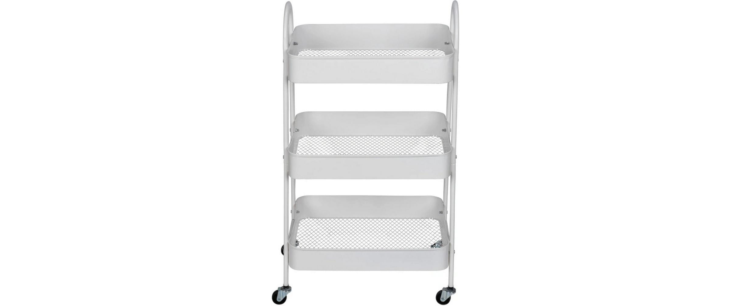 Wenko Torriana Garderobenständer – Metall – Weiss – 790 mm