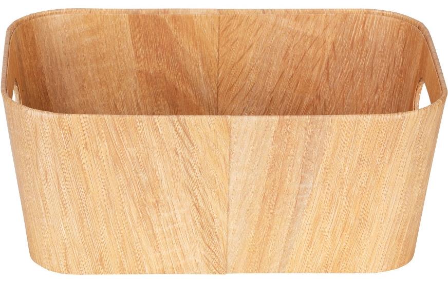 Wenko Longiano S Aufbewahrungsbox – Papier – Beige – 180 × 260 × 110 mm