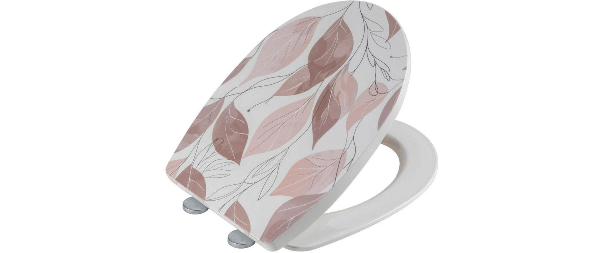 Wenko Pula – WC-Sitz – Thermoplast, beige, Easy Close, belastbar bis 350 kg, 36 × 44 cm