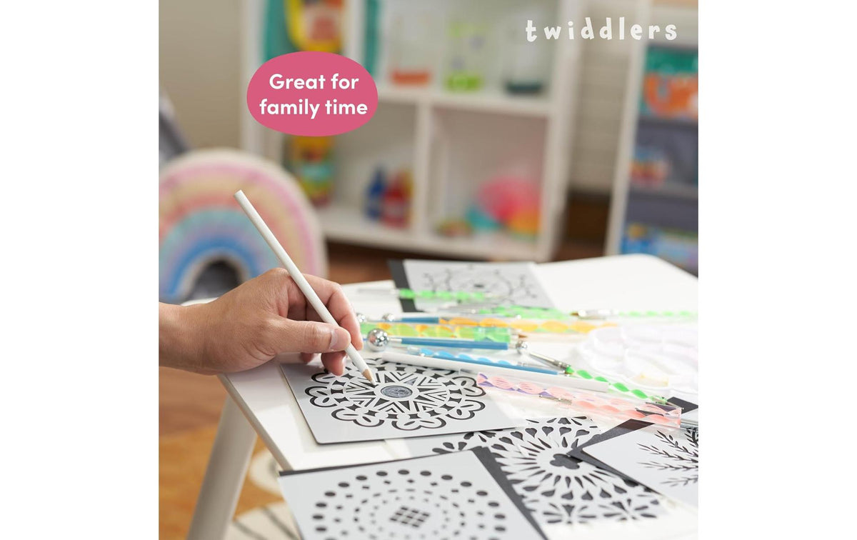 Twiddlers Mandala Werkzeugset, 35-teilig