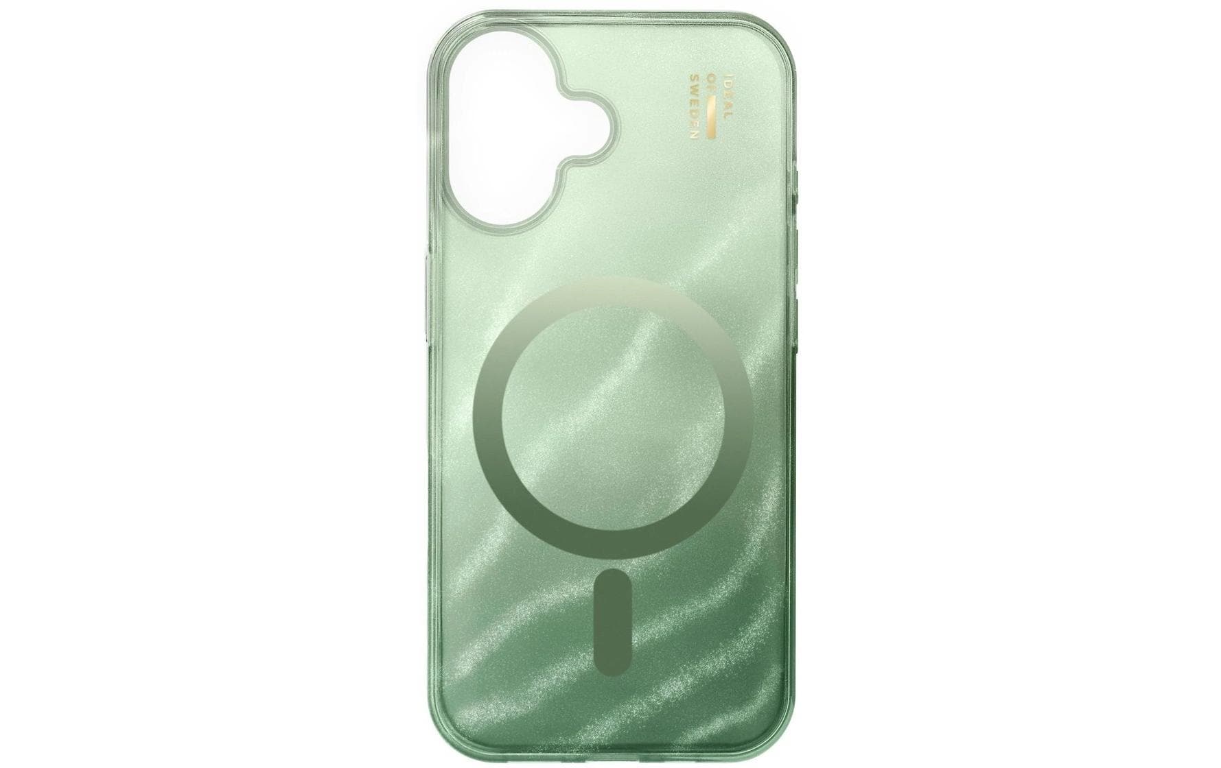 iDeal of Sweden Backcover – für Apple iPhone 16, MagSafe, PC+TPU, Salbeigrün