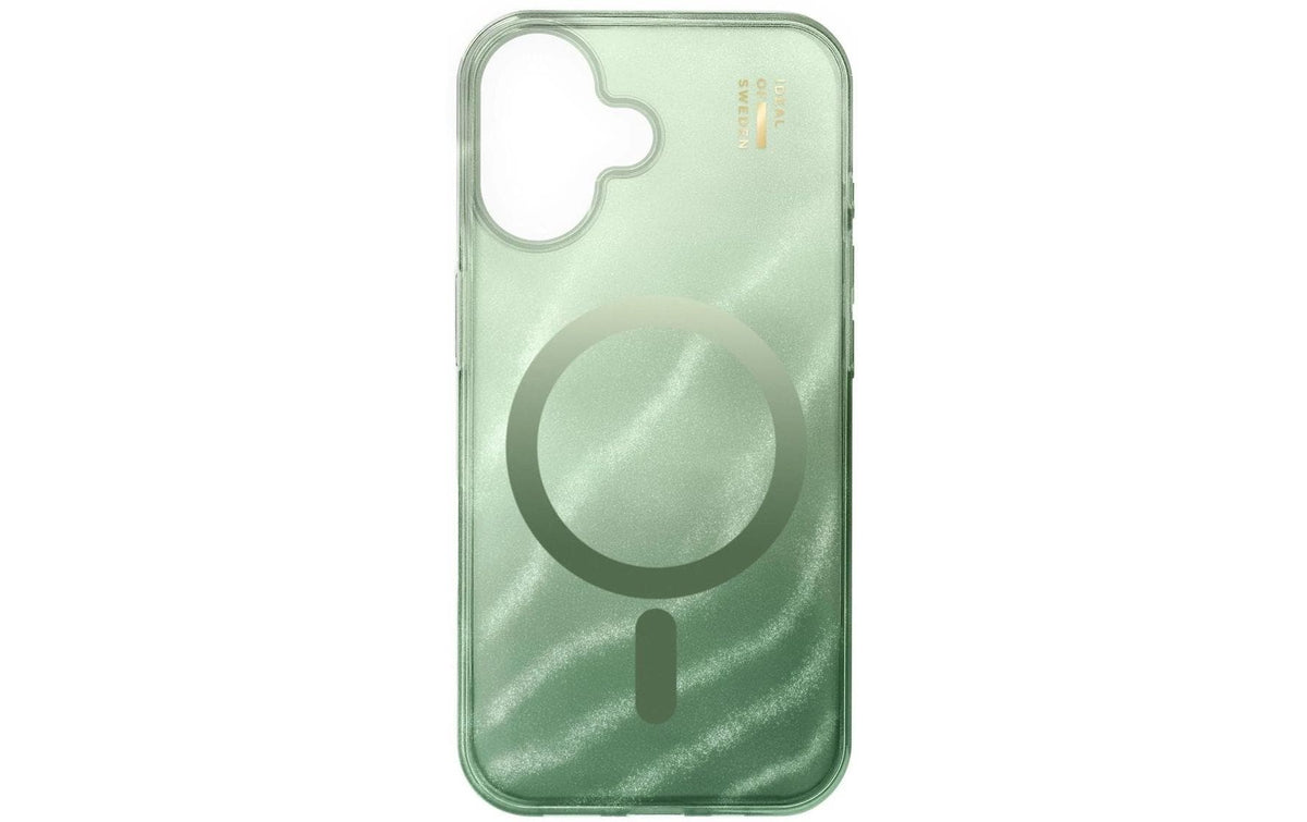iDeal of Sweden Backcover – für Apple iPhone 16, MagSafe, PC+TPU, Salbeigrün
