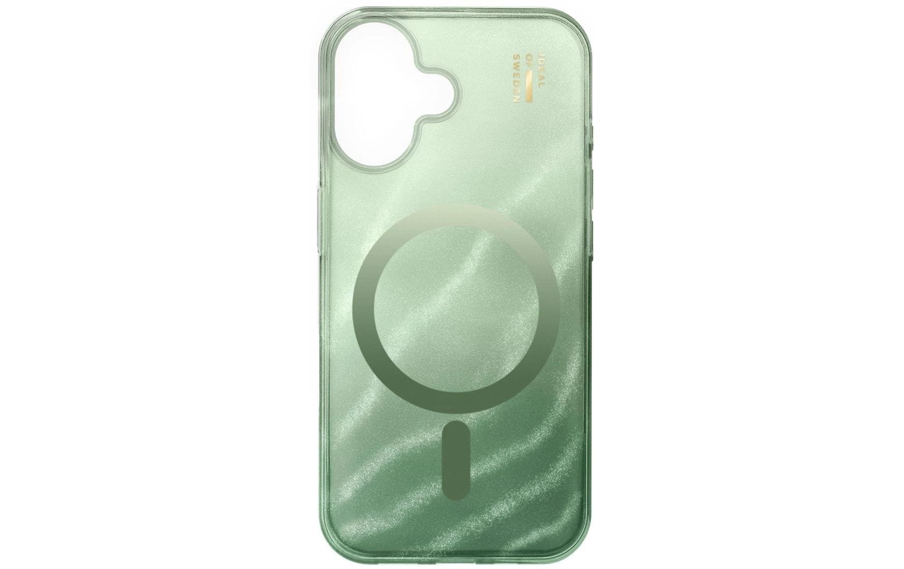 iDeal of Sweden Clear Cover – Rückcover – für Apple iPhone 17 – MagSafe, PC+TPU, Salbeigrün