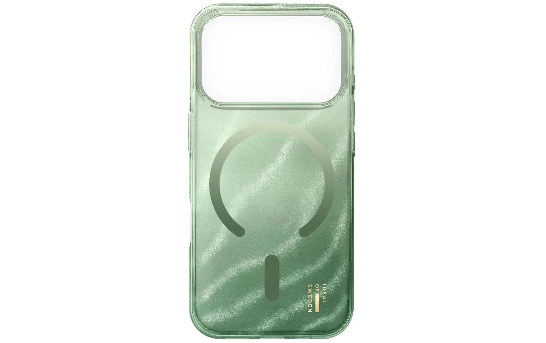 iDeal of Sweden Clear Cover – Rückcover – für Apple iPhone 17 Pro – MagSafe, PC+TPU, Salbeigrün