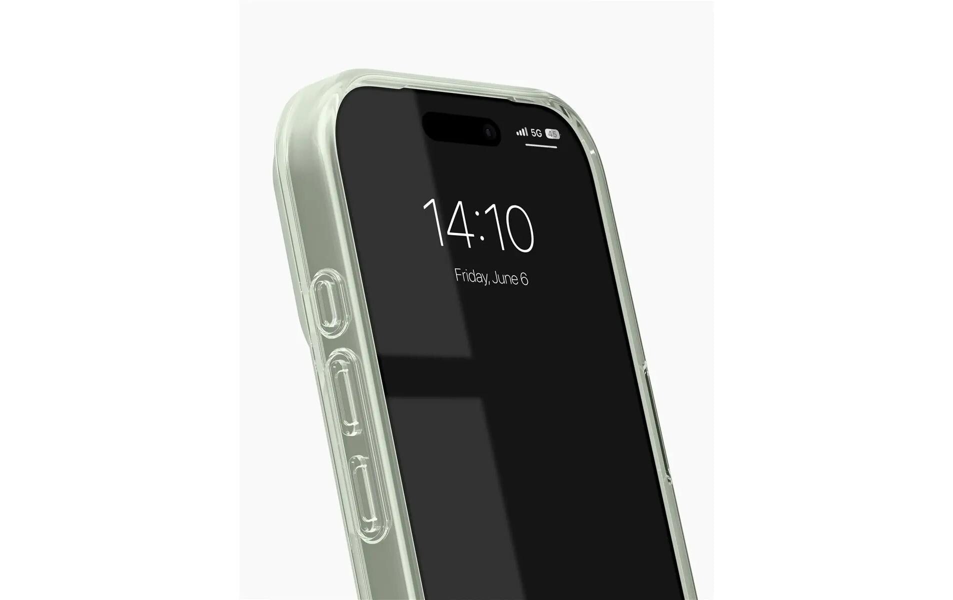 iDeal of Sweden Clear Cover – Rückcover – für Apple iPhone 17 Pro – MagSafe, PC+TPU, Salbeigrün