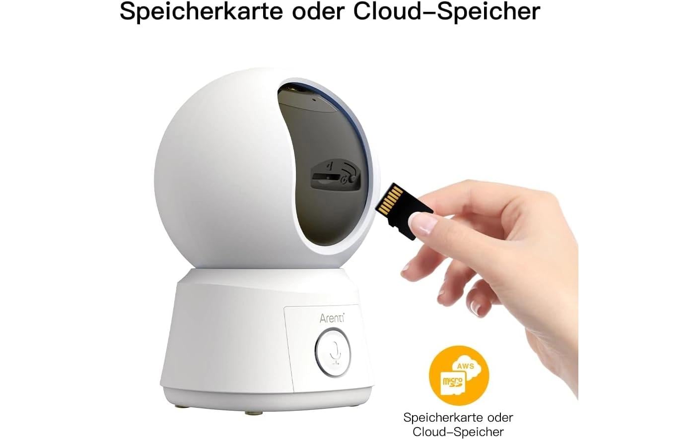 Arenti Ainanny BC12S – 2 MP – WLAN, Netzbetrieb