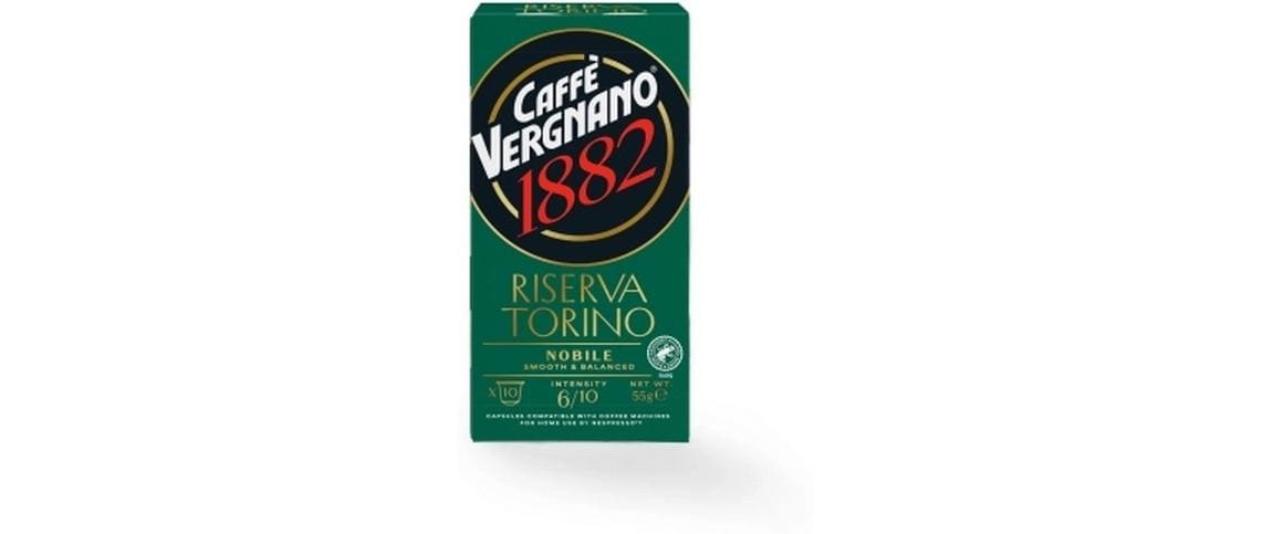 Caffè vergnano Riserva Torino Nobile – Kapseln – Espresso, Malz, 10 Kapseln