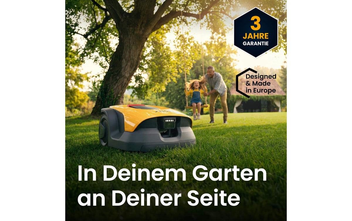 Stiga A6v Rasenmähroboter – Schnittbreite 180 mm – Mähfläche 600 m², Akku 2 Ah