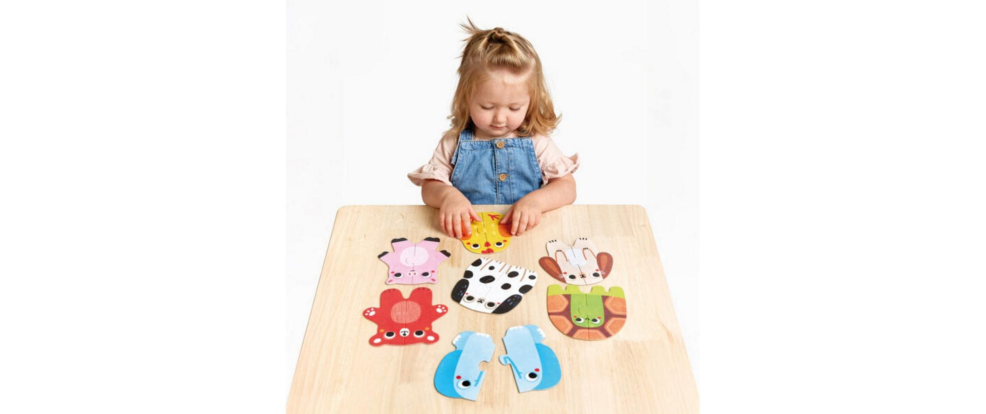 Banana panda Mein erstes Tierpuzzle – Tiere – 14 Teile – 20 cm – ab 1,3 Jahren