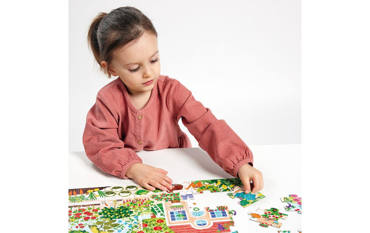 Banana panda Puzzle Landschaft/Natur – 74 Teile – 16,5 × 5 cm – ab 3 Jahren – Karton/Papier/Pappe