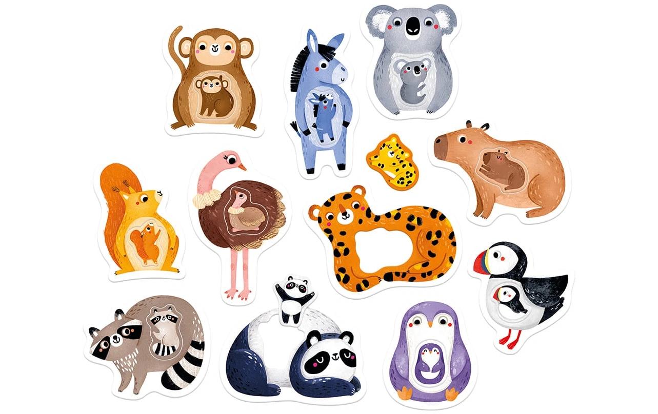 Banana panda Puzzle First Jumbo Mommy & Me – Logikspiel, ab 1,5 Jahren, mehrsprachig