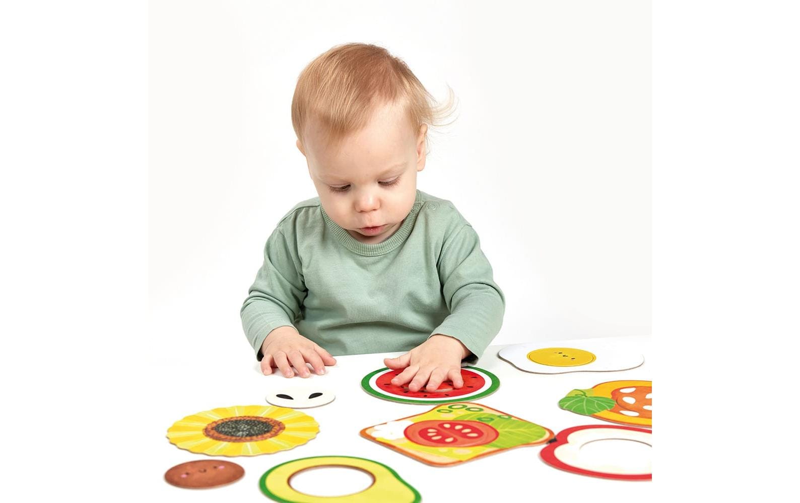 Banana panda Puzzle Alltagsmotive – 14 Teile – 14,5 cm – ab 1 Jahr – Karton
